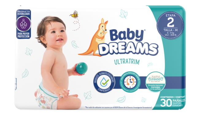 PAÑAL BABY DREAMS ETAPA 2