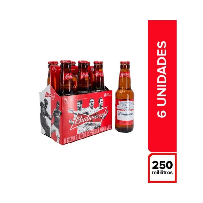 Cerveza Budweiser 24X250cc NR