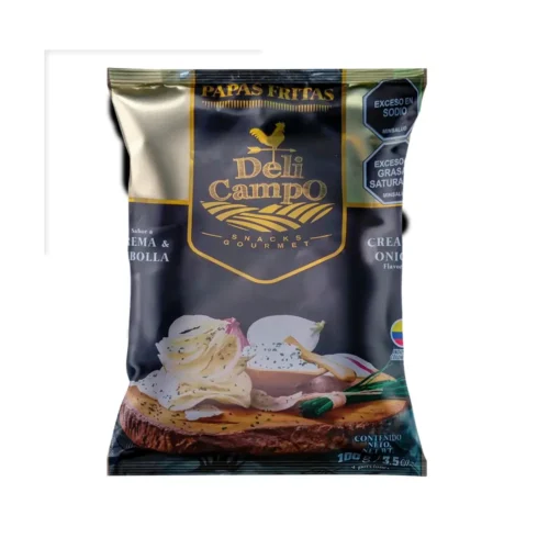 PAPAS FRITAS SABOR CREMA Y CEBOLLA